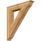Ekena Millwork Traditional Traditional Rough Sawn Bracket, Western Red Cedar, 6"W x 36"D x 40"H BKT06X36X40TRA01RWR - alternate 1